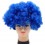 Peluca Afro Azul