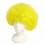 Peluca Afro Amarilla